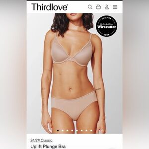 ThirdLove 24/7 Classic Uplift Plunge bra